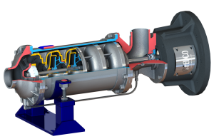 MSD Low Flow Model Cutaway View